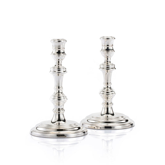 Candlesticks - Geo II 8"