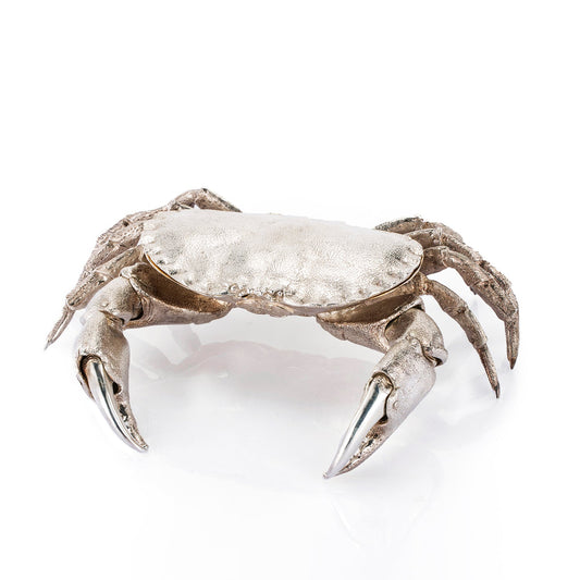 Crab Dish (Partial Gilt)